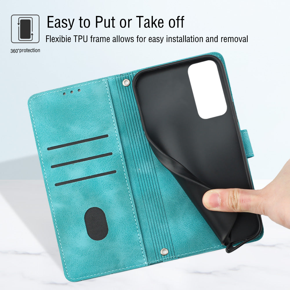 PT005 YB Imprinting Series-6 For Samsung Galaxy S20 FE 5G / S20 FE / S20 FE 2022 / S20 Lite Skin Touch Foldable Stand Phone Case PU Leather Wallet Cover PT005 YB Imprinting Series-6 For Samsung Galaxy S20 FE 5G / S20 FE / S20 FE 2022 / S20 Lite Skin Touch Foldable Stand Phone Case PU Leather Wallet Cover